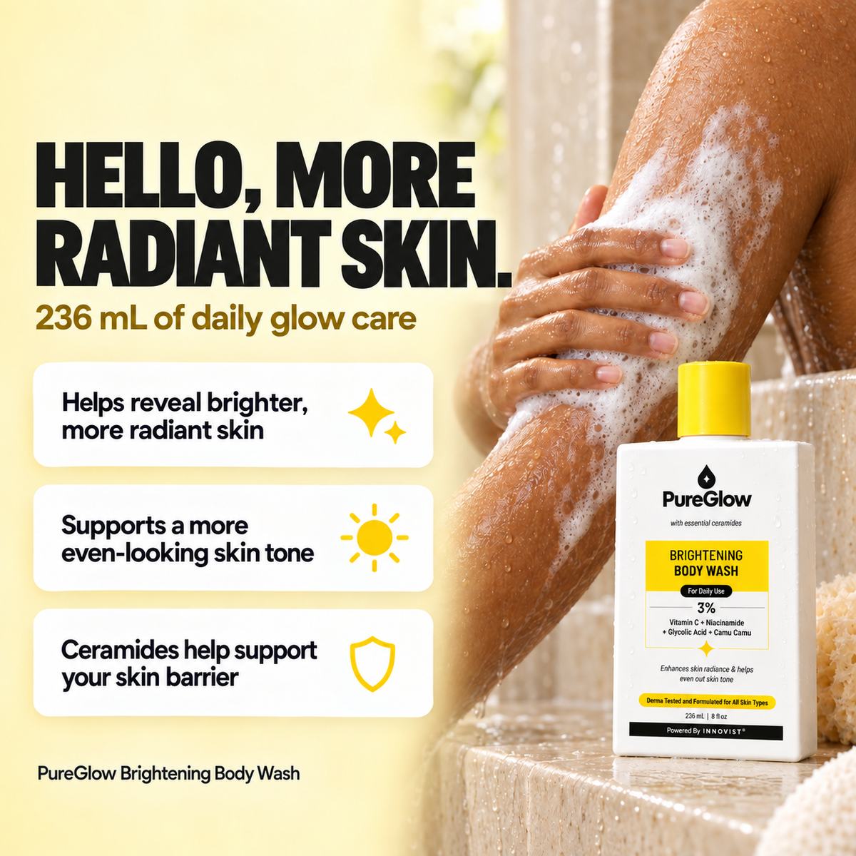 PureGlow Brightening Body Wash