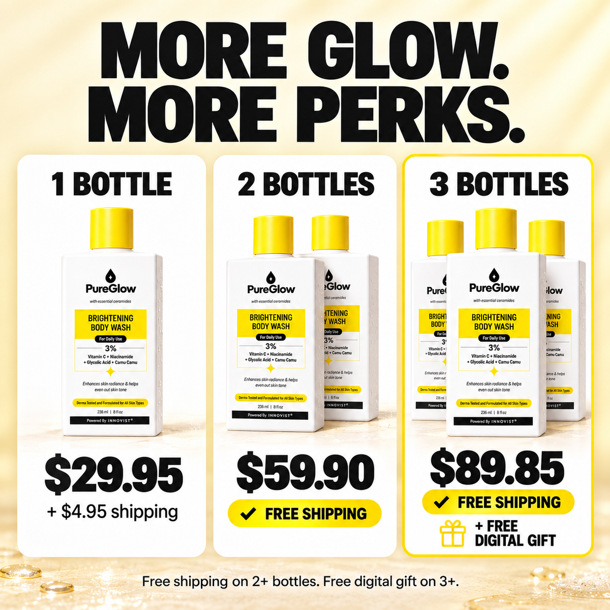 PureGlow Brightening Body Wash