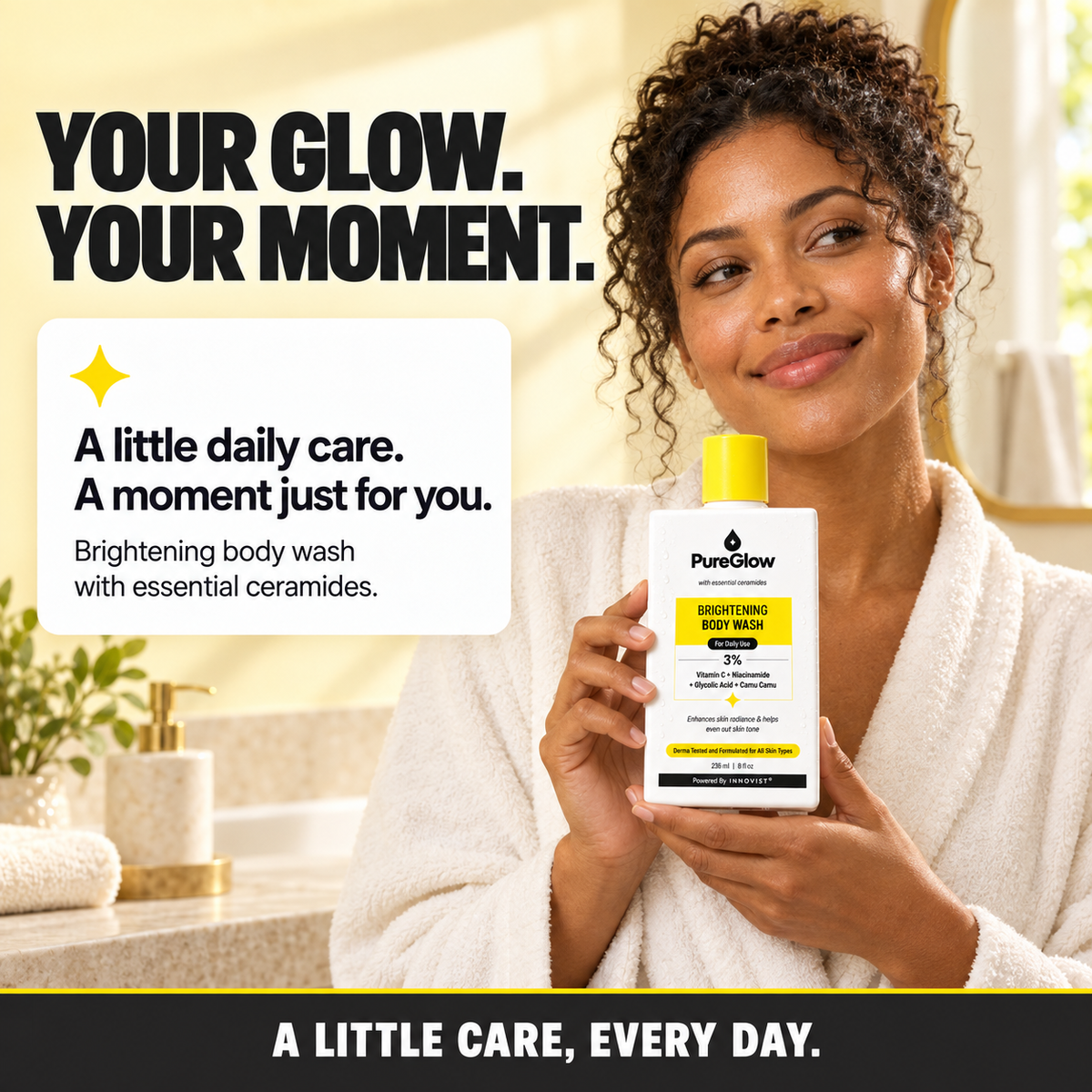 PureGlow Brightening Body Wash